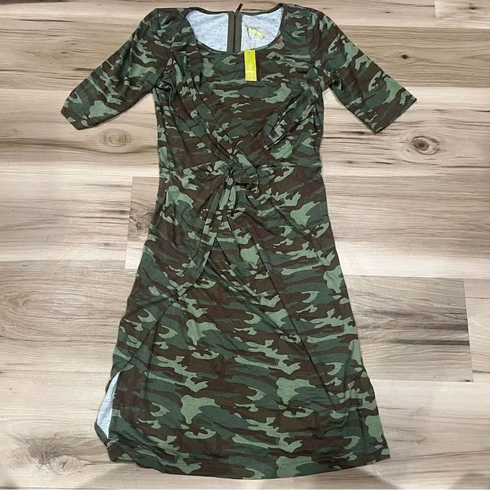 NEW Gianni Bini Camo Camilla Dress Women’s Small